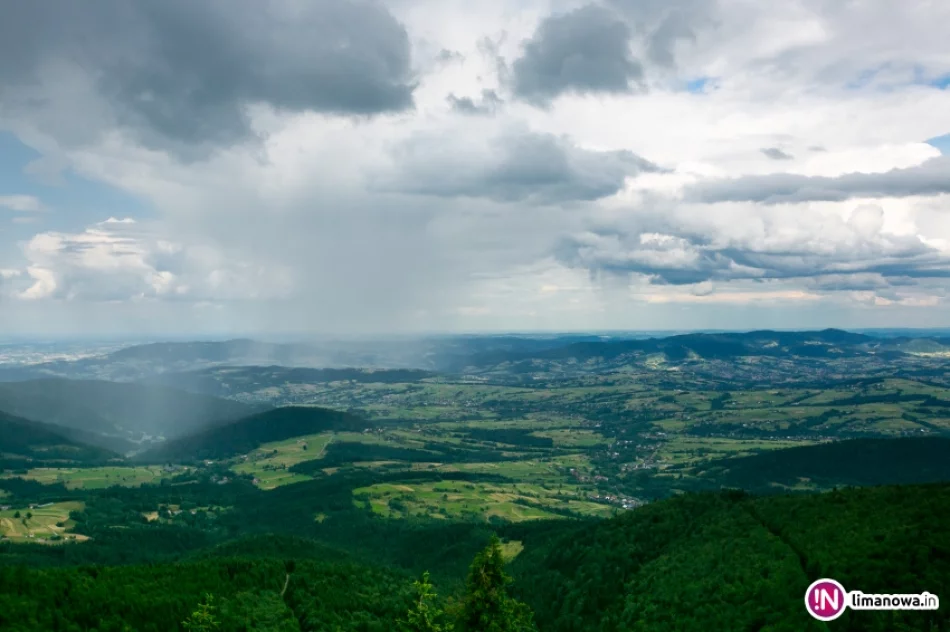 Deszcz widziany z Mogielicy - zdjęcie 9