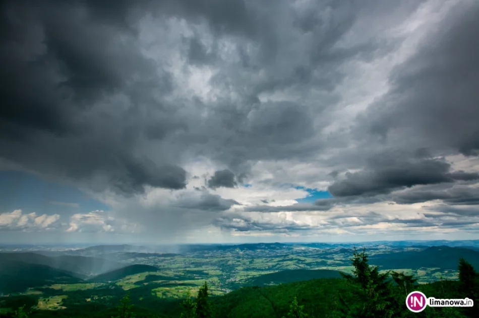 Deszcz widziany z Mogielicy - zdjęcie 11
