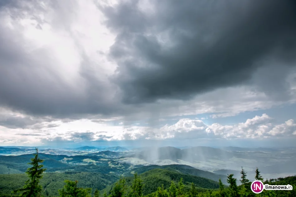 Deszcz widziany z Mogielicy - zdjęcie 14