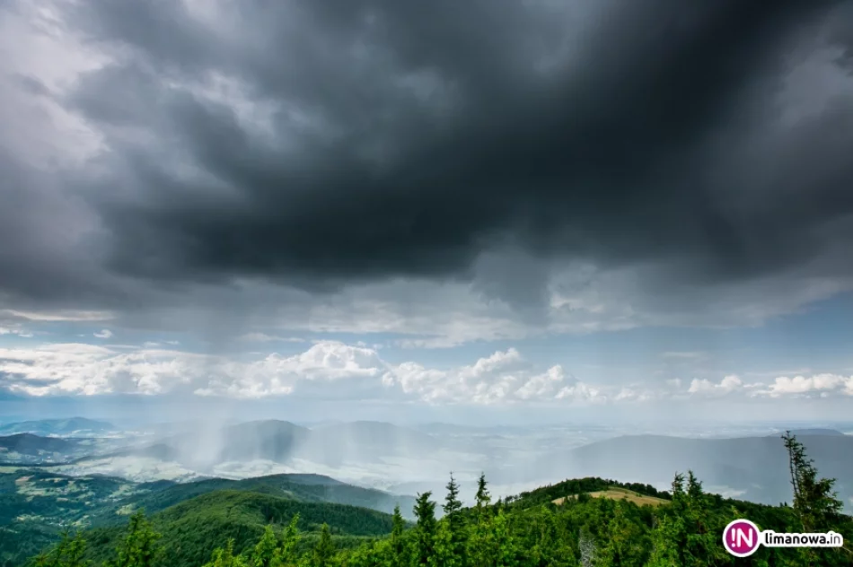 Deszcz widziany z Mogielicy - zdjęcie 15