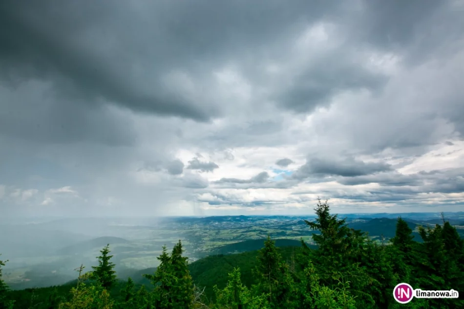 Deszcz widziany z Mogielicy - zdjęcie 16