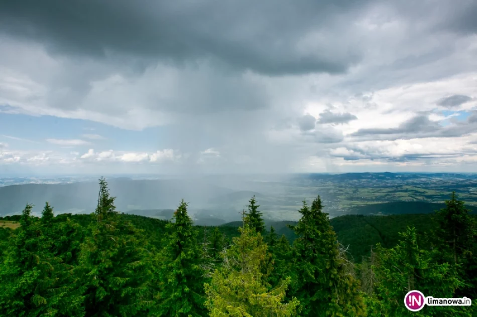 Deszcz widziany z Mogielicy - zdjęcie 19