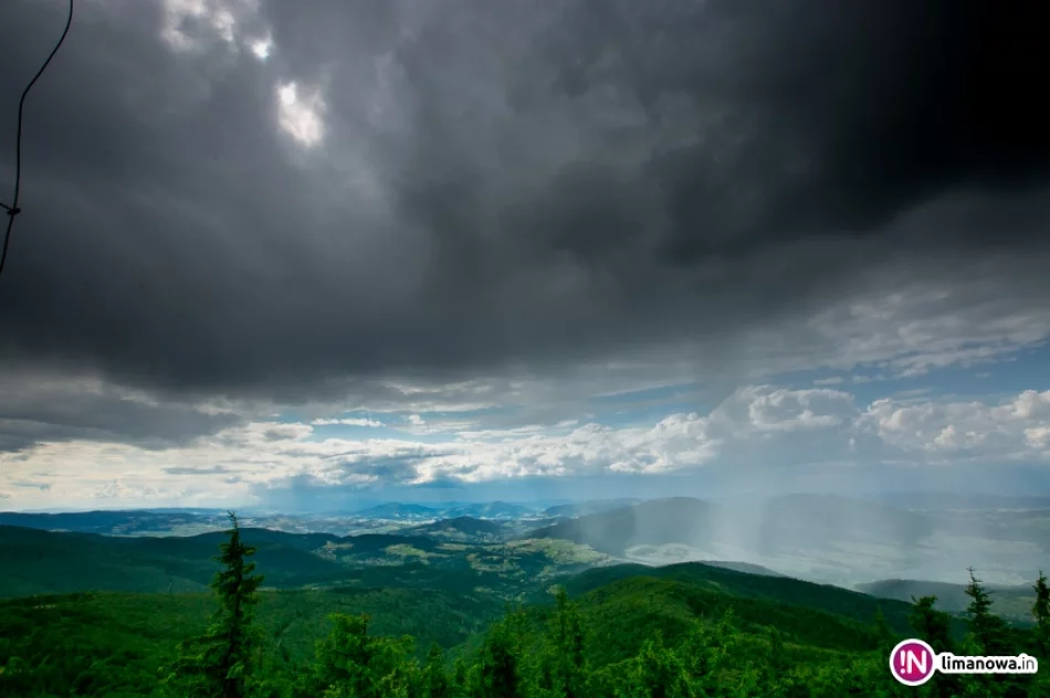 Deszcz widziany z Mogielicy - zdjęcie 20