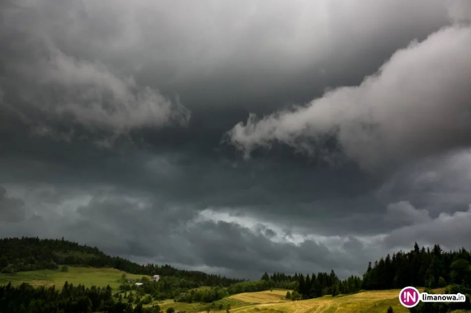 Lipcowe burze nad Beskidem Wyspowym i Gorcami - zdjęcie 10