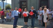 Marszałek Sowa w pociągu retro do Kasiny Wielkiej - zdjęcie 2