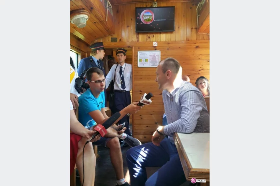 Nowosądeckie Stowarzyszenie Miłośników Kolei zainaugurowało edycję kursów pociągami retro po Małopolsce. - zdjęcie 11