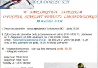 W narciarstwie alpejskim o Puchar Starosty - zdjęcie główne