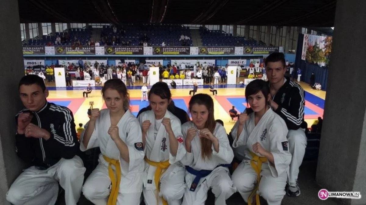 Limanowscy karatecy z medalami w Pucharze Europy