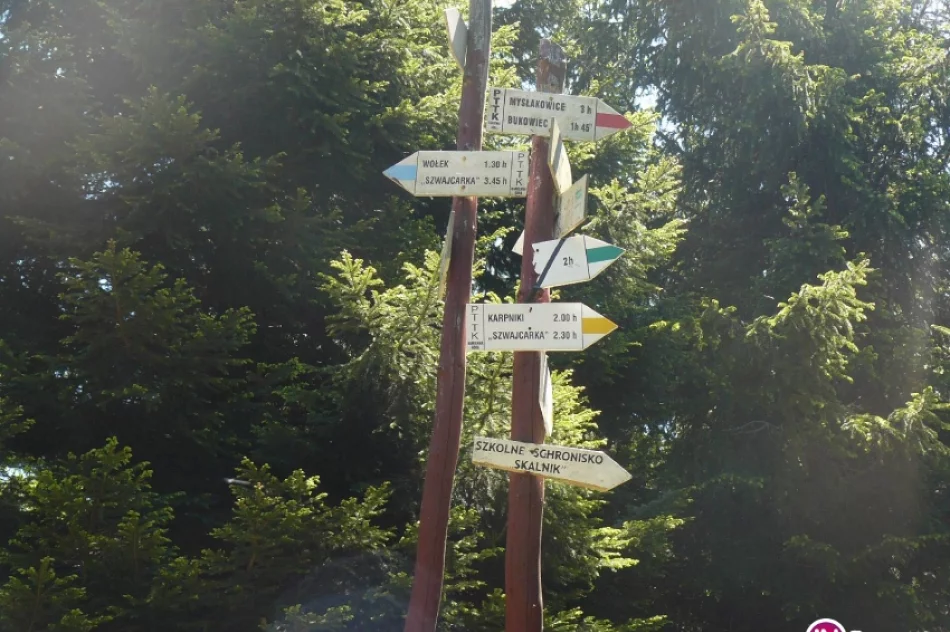 Głównym Szlakiem Sudeckim z Kołem Grodzkim - fotorelacja z wycieczki - zdjęcie 19