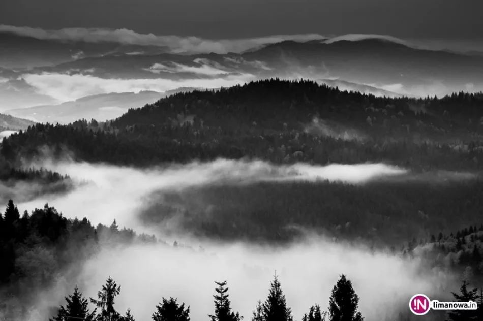 Wiosna w górach - mgły i tęcza - zdjęcie 3