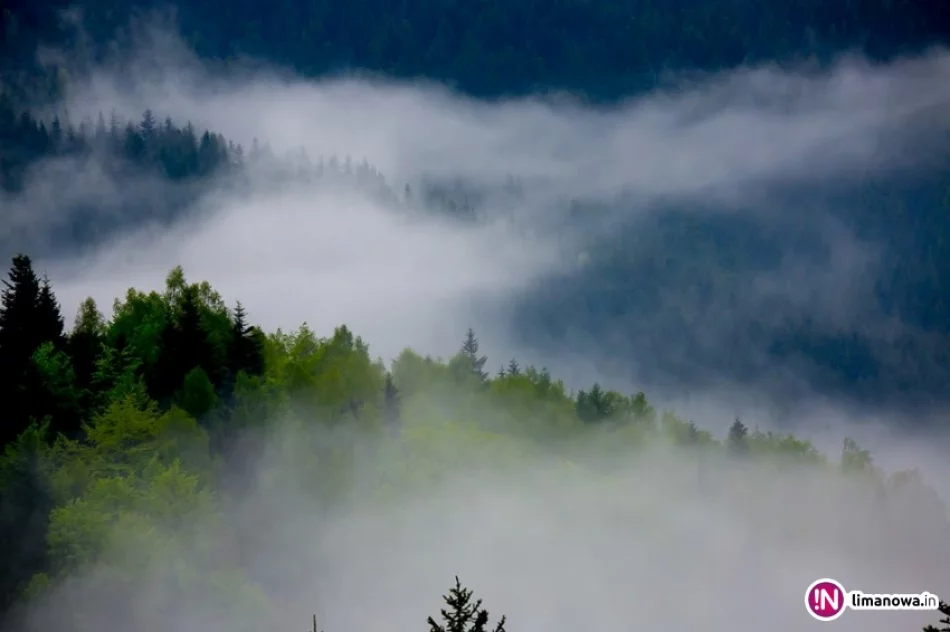 Wiosna w górach - mgły i tęcza - zdjęcie 4