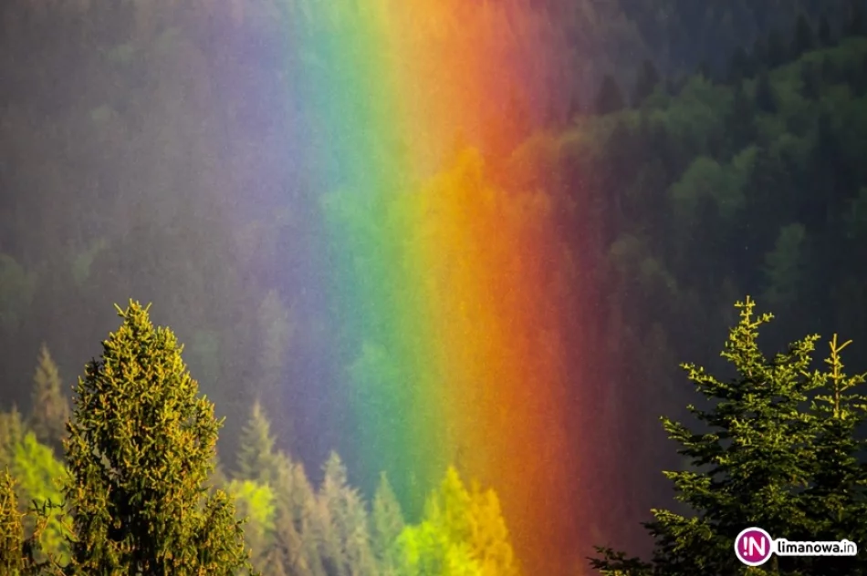 Wiosna w górach - mgły i tęcza - zdjęcie 5