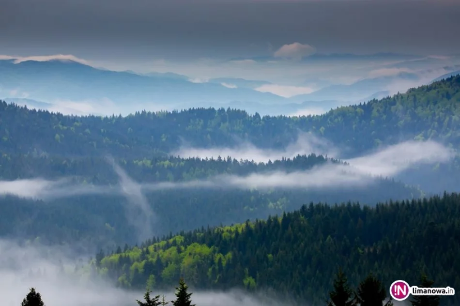 Wiosna w górach - mgły i tęcza - zdjęcie 8