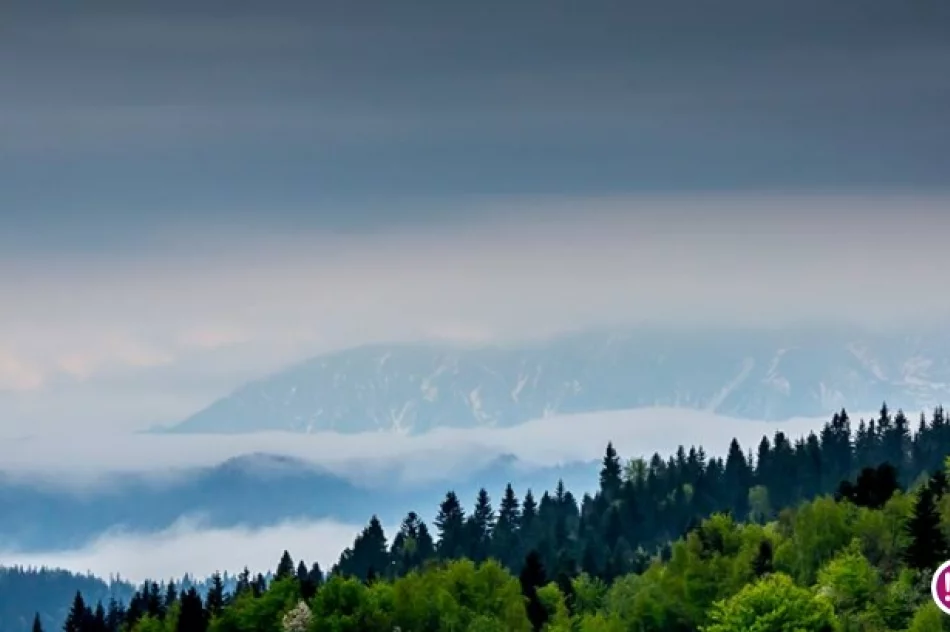 Wiosna w górach - mgły i tęcza - zdjęcie 9