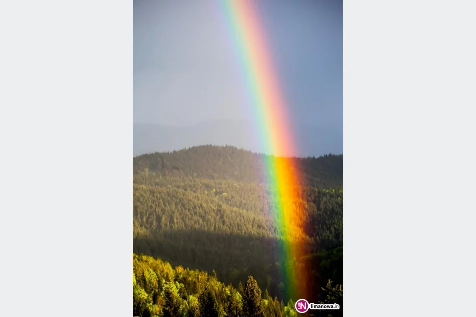 Wiosna w górach - mgły i tęcza - zdjęcie 12