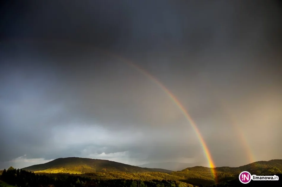 Wiosna w górach - mgły i tęcza - zdjęcie 15