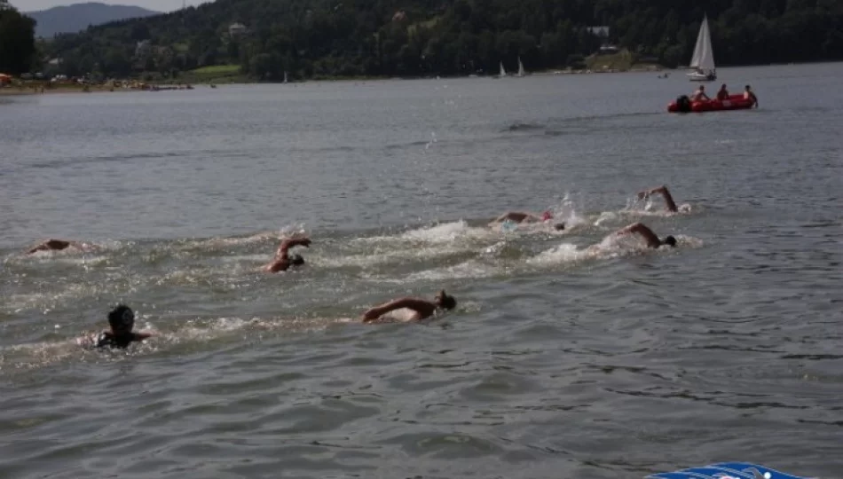 Wysokie miejsce w pływackim maratonie - zdjęcie 1