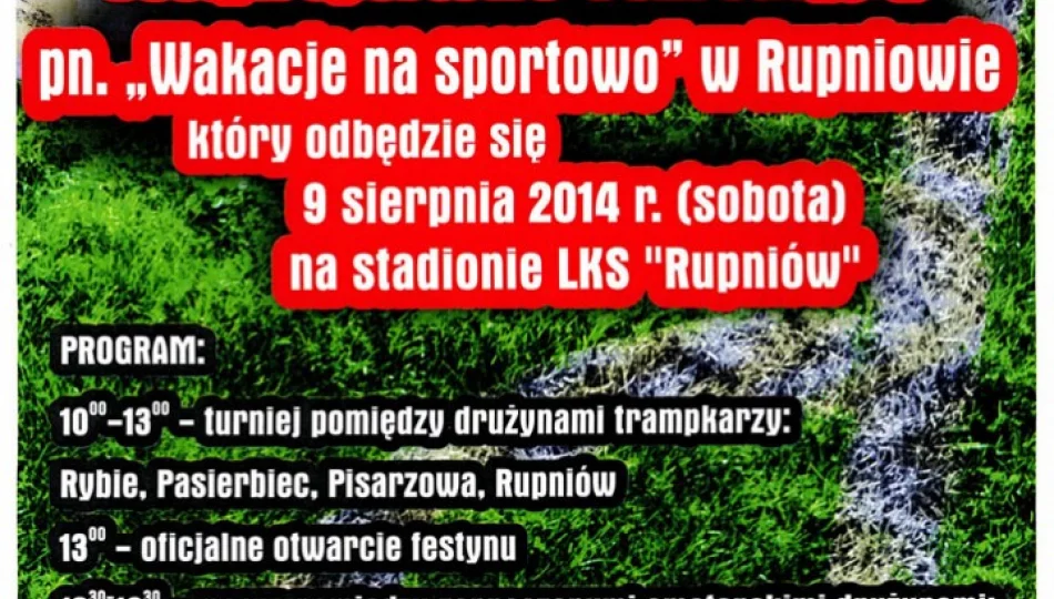 Sportowy festyn w Rupniowie - zdjęcie 1