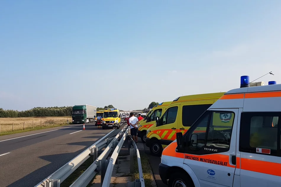 Limanowianie świadkami wypadku polskiego autokaru na Węgrzech - zdjęcie 5