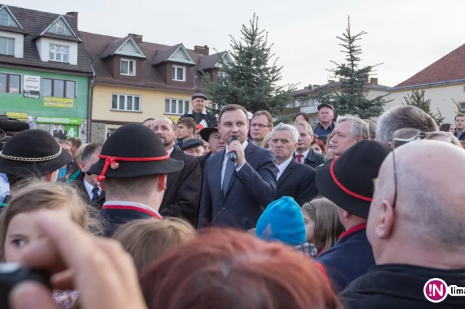 Andrzej Duda w Limanowej - zdjęcie 9