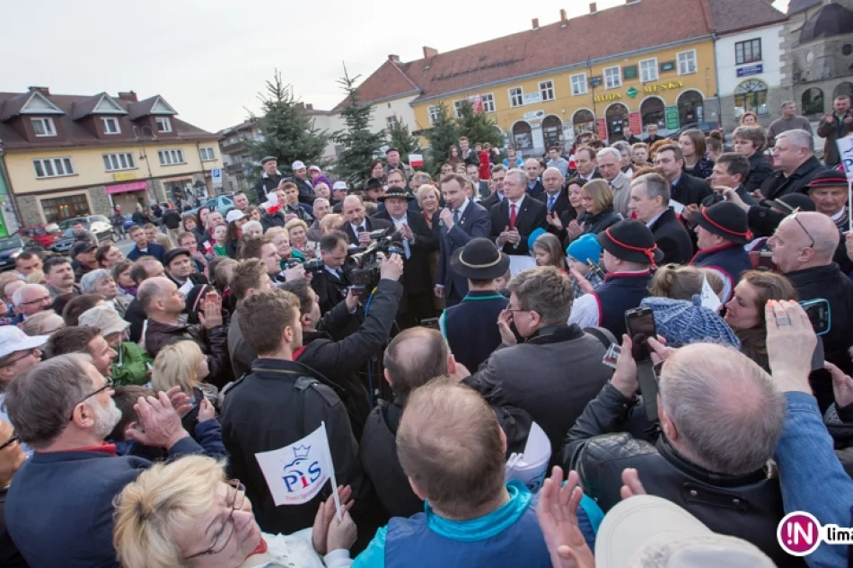 Andrzej Duda w Limanowej - zdjęcie 12