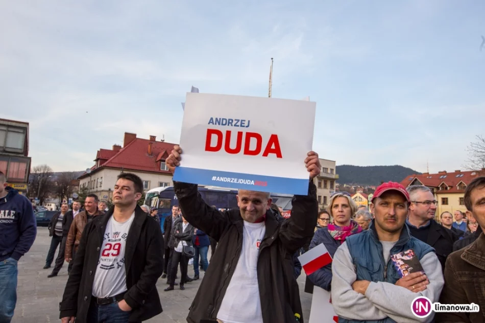 Andrzej Duda w Limanowej - zdjęcie 13
