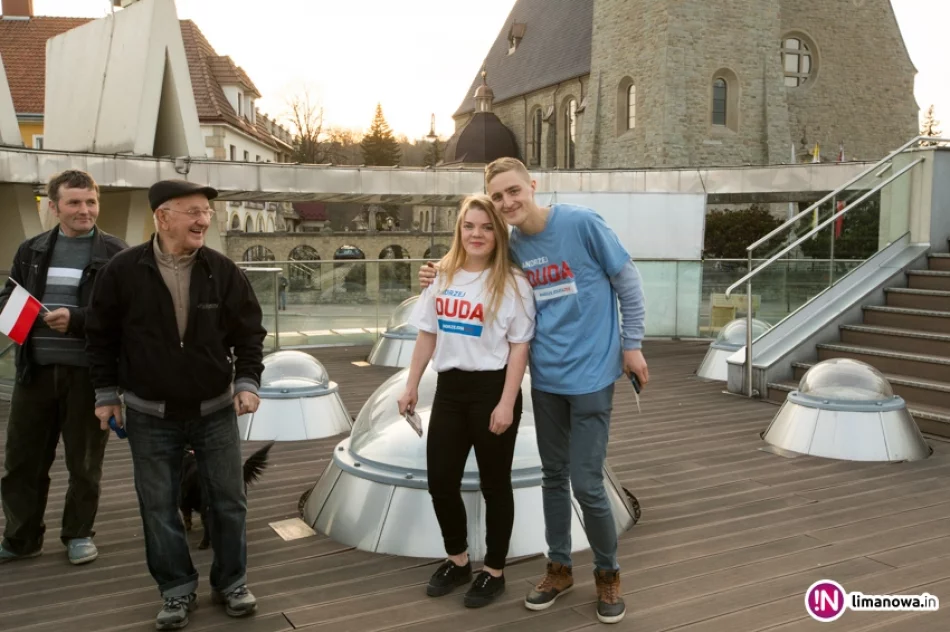 Andrzej Duda w Limanowej - zdjęcie 19