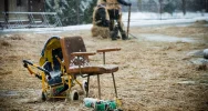 Dziadom Śmiguśnym pogoda nie przeszkodziła - jest bardzo wesoło (foto i video) - zdjęcie 4