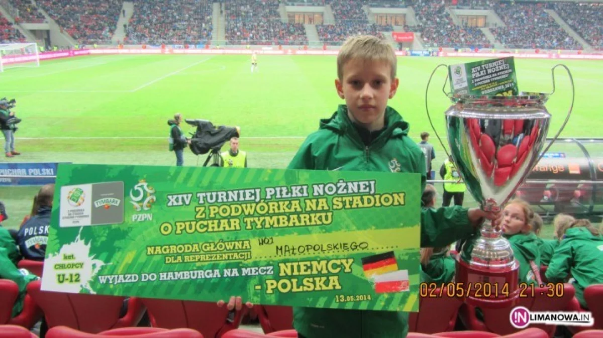 Wychowanek Harnasia w piłkarskiej kadrze Małopolski