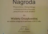 Laur sportu dla limanowskiej zawodniczki - zdjęcie główne