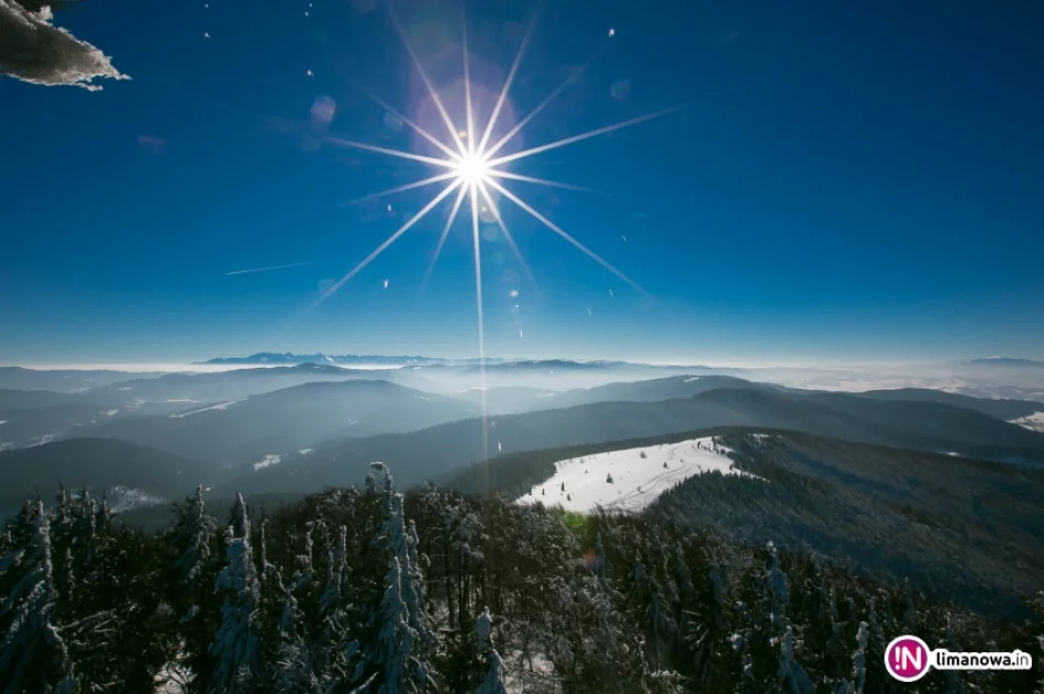 Słońce zimą na Mogielicy - zdjęcie 3