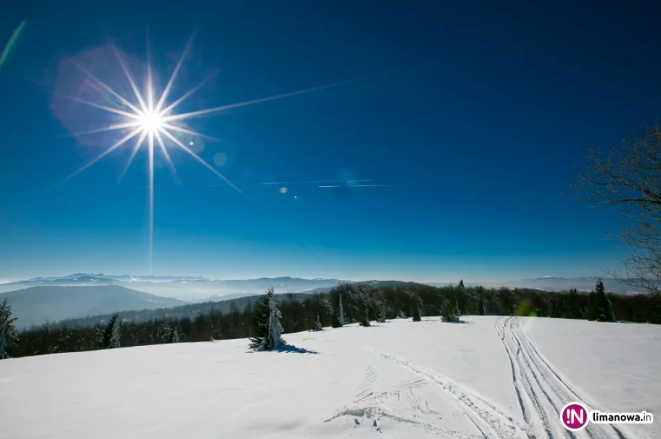 Słońce zimą na Mogielicy - zdjęcie 9