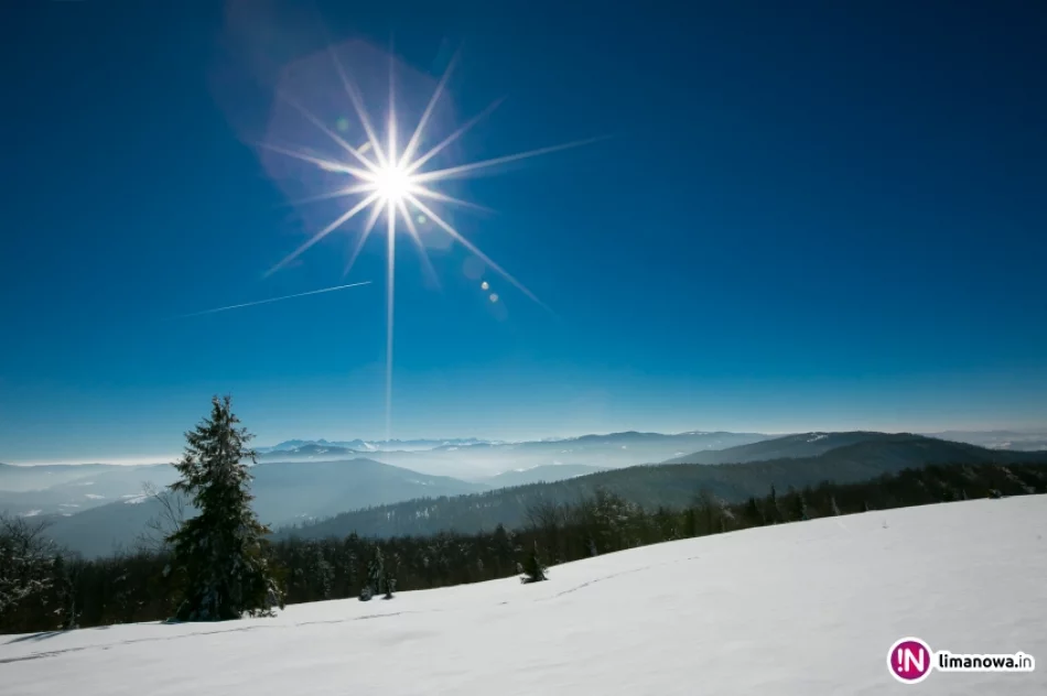 Słońce zimą na Mogielicy - zdjęcie 14