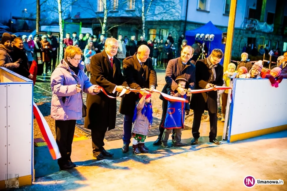 Otwarcie lodowiska w Tymbarku - zdjęcie 5