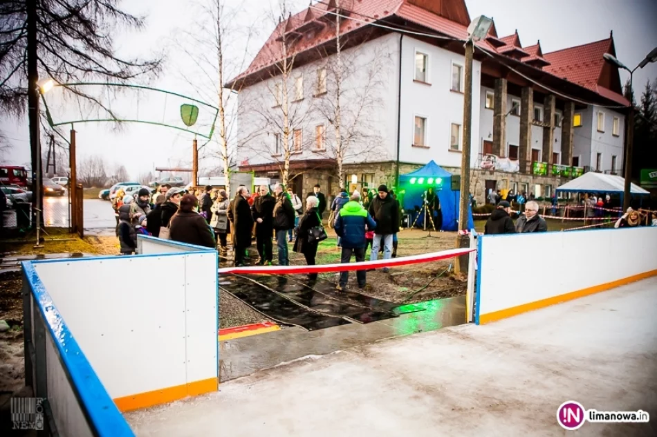 Otwarcie lodowiska w Tymbarku - zdjęcie 6