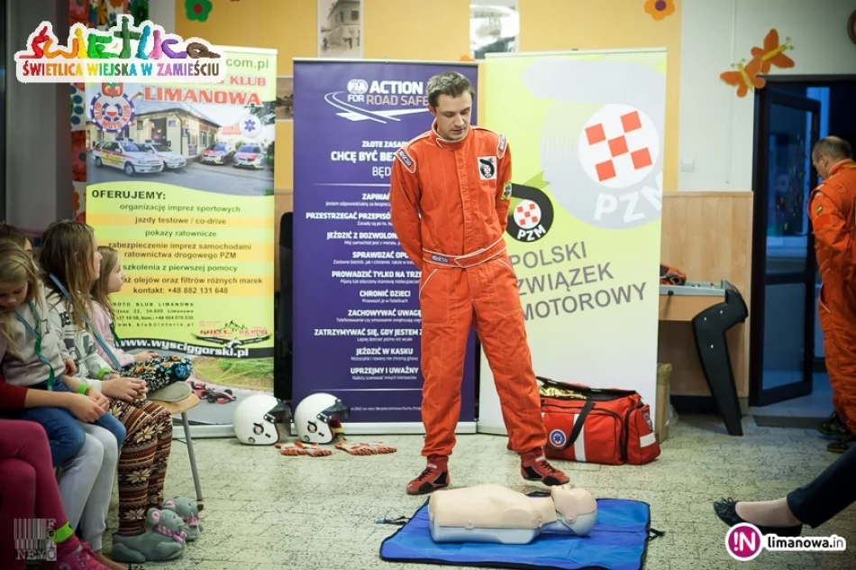 Szkolenie z pierwszej pomocy na Świetlicy Wiejskiej w Zamieściu - zdjęcie 19