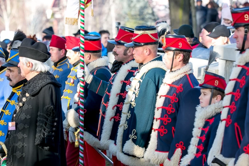 100-lecie Bitwy pod Limanową - uroczystości na cmentarzu - zdjęcie 2