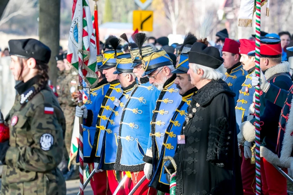 100-lecie Bitwy pod Limanową - uroczystości na cmentarzu - zdjęcie 3