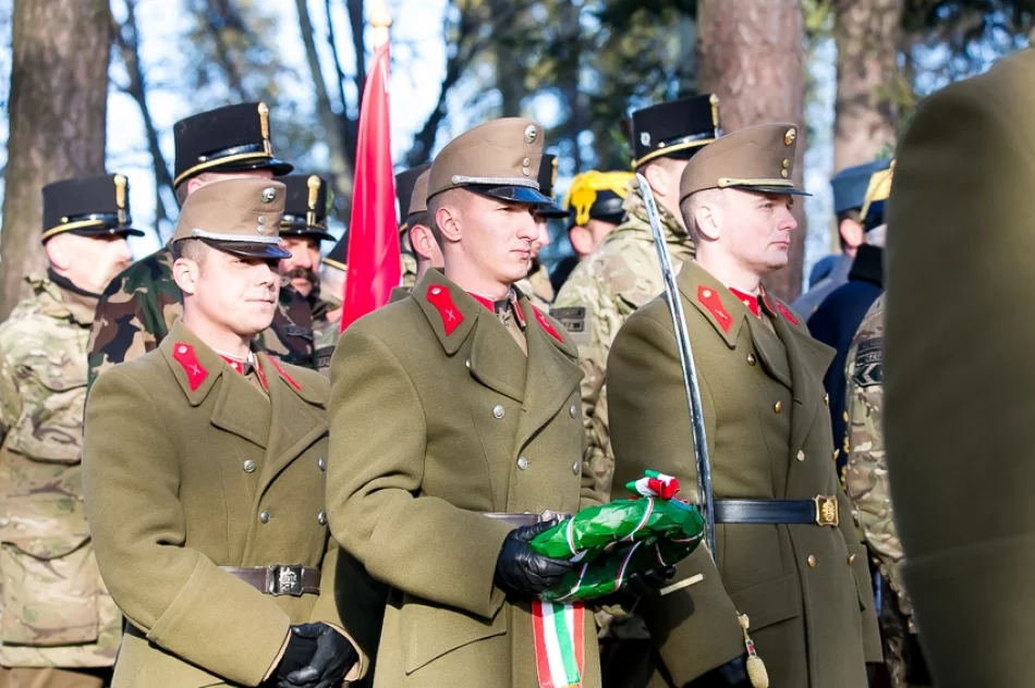 100-lecie Bitwy pod Limanową - uroczystości na cmentarzu - zdjęcie 5