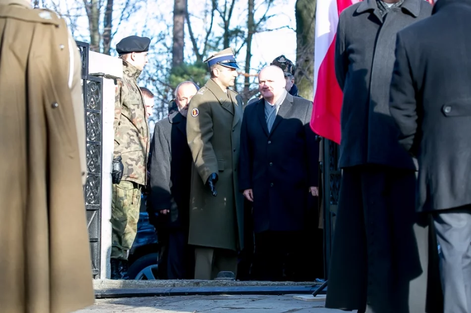 100-lecie Bitwy pod Limanową - uroczystości na cmentarzu - zdjęcie 10