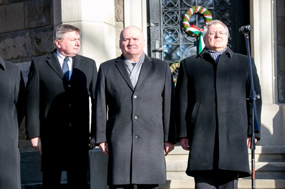 100-lecie Bitwy pod Limanową - uroczystości na cmentarzu - zdjęcie 15