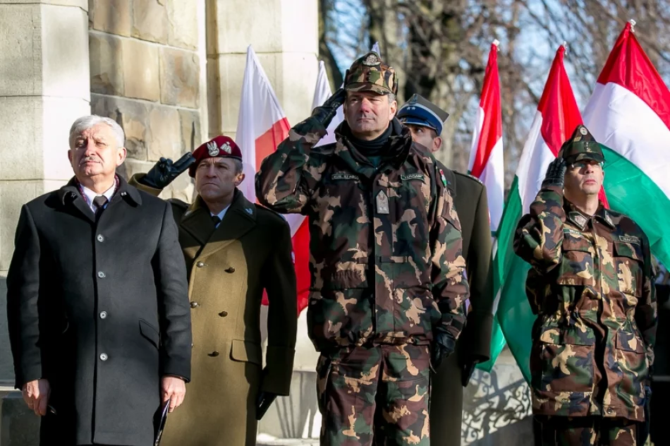 100-lecie Bitwy pod Limanową - uroczystości na cmentarzu - zdjęcie 17