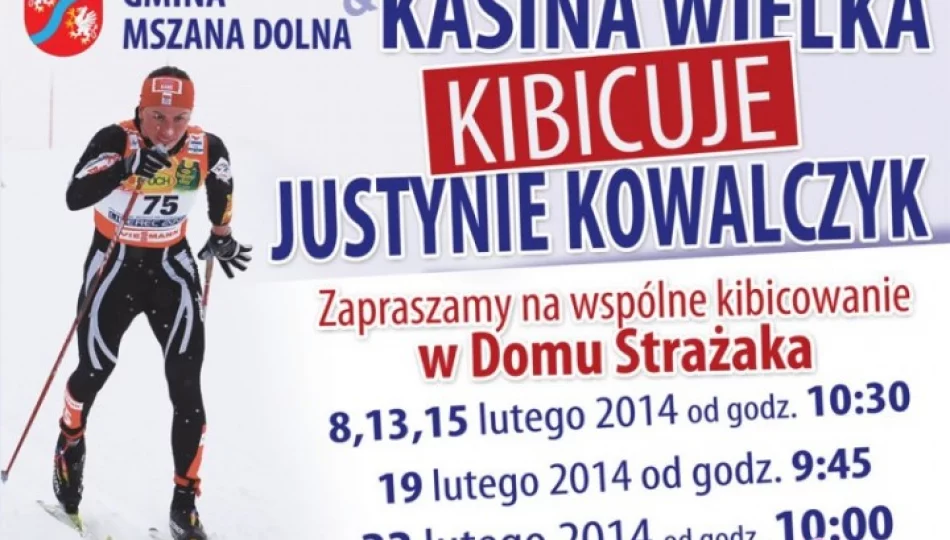 Początek Igrzysk: wspólne kibicowanie Justynie - zdjęcie 1