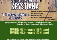 Turniej futsalu: „Zagraj z nami dla Krystiana” - zdjęcie główne