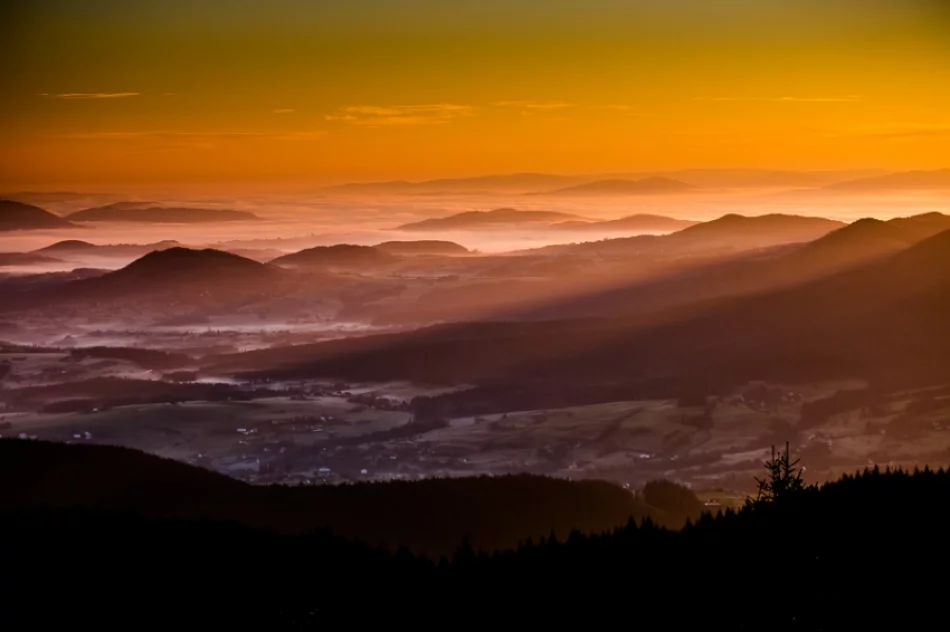 Wschód słońca z Mogielicy - zdjęcie 6