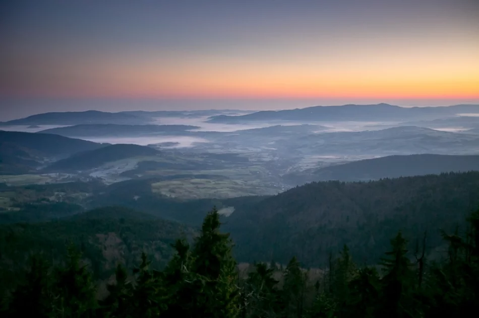 Wschód słońca z Mogielicy - zdjęcie 7