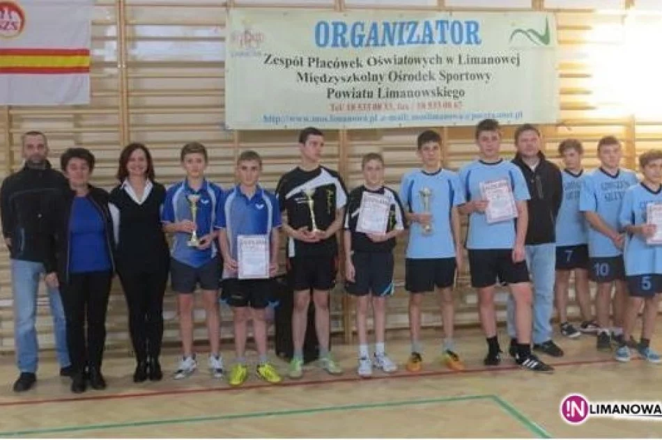 Gimnazja walczyły o Mistrzostwo Powiatu Limanowskiego - zdjęcie 2