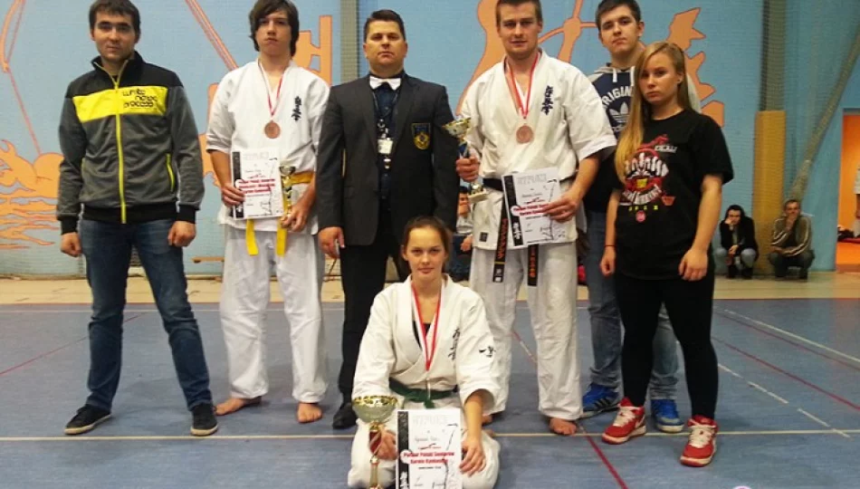 Karate Kyokushin: trzy medale limanowskich zawodników - zdjęcie 1