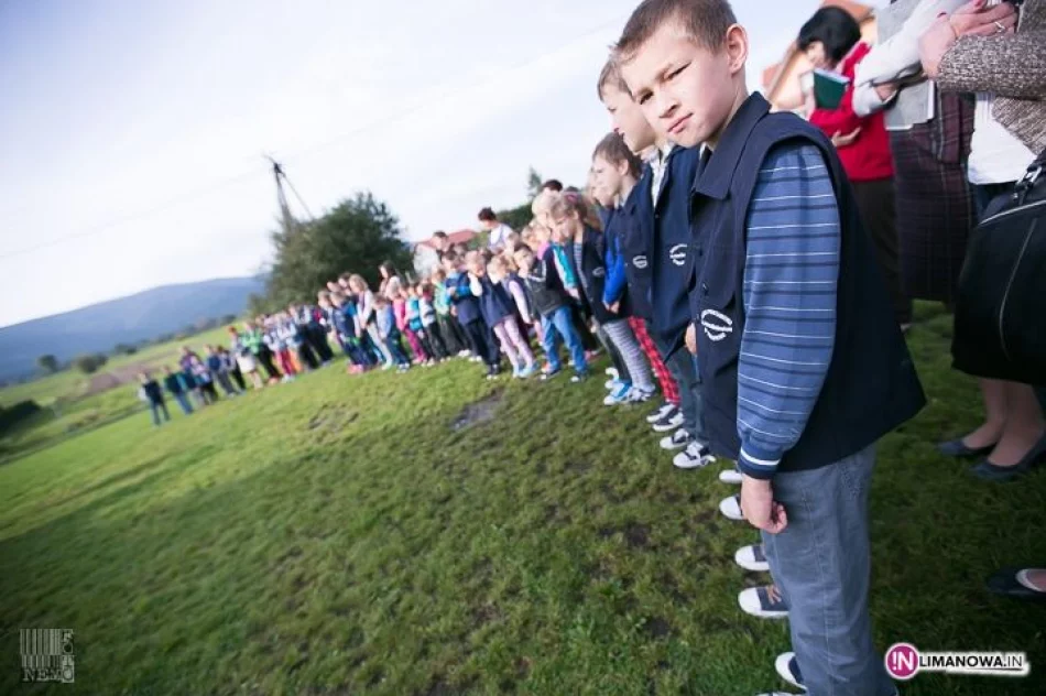 Próbne ewakuacje uczniów i przedszkolaków w Gminie Tymbark 2014 - zdjęcie 10