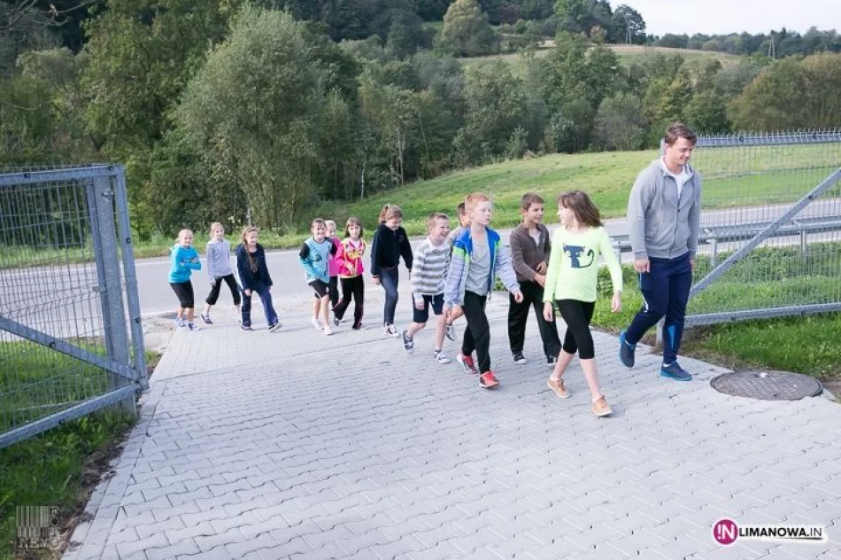 Próbne ewakuacje uczniów i przedszkolaków w Gminie Tymbark 2014 - zdjęcie 13